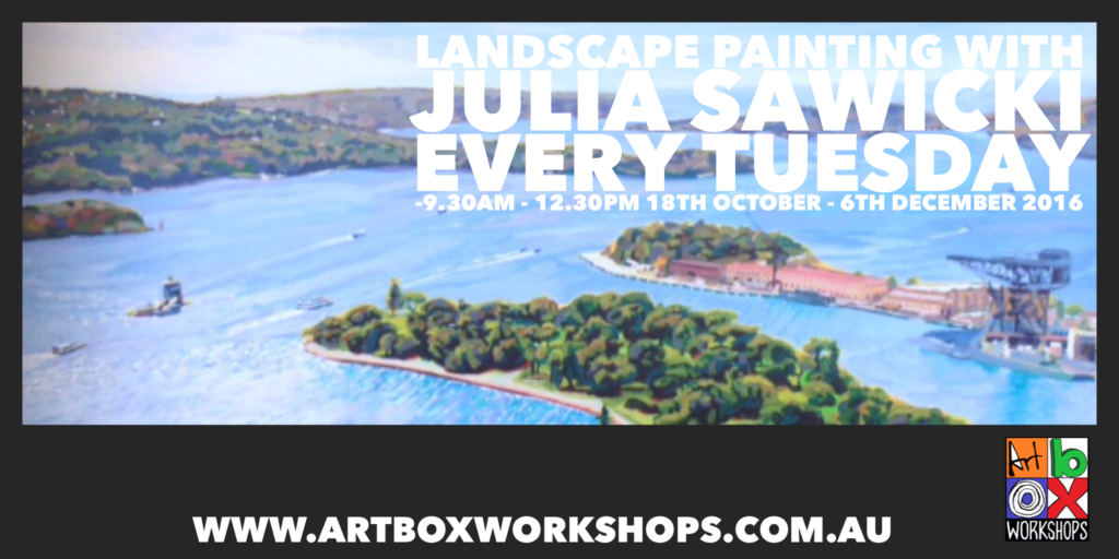 landscape painting art classes for adults at Art Box Workshops