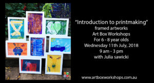 Art box Workshops Introduction to printmaking