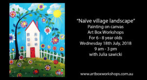 Art box Workshops Naive landscape painting