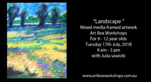 Art Box Workshops landscape mixed media