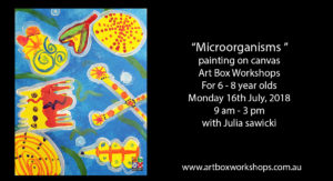 Art Box Workshops microorganism painting