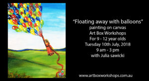 art Box Workshops "Floating Away with Balloons Painting Workshop