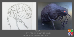 Sculpture created at Art Box Workshops