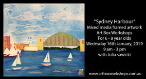 Sydney landscape painted at Art Box Workshops