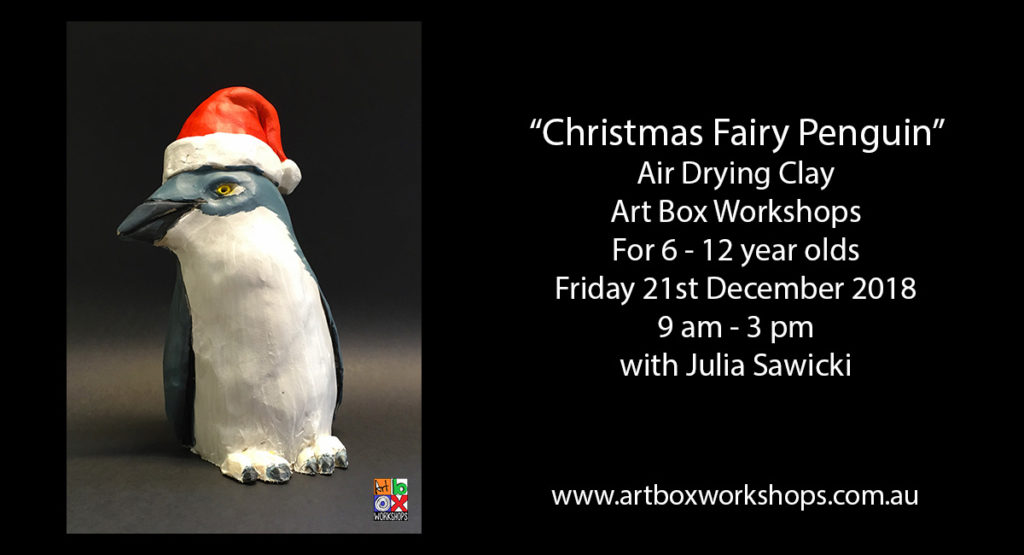 ferry penguine sculpture at Art Box Workshops