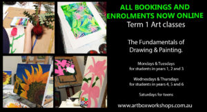 art classes at Art Box Workshops