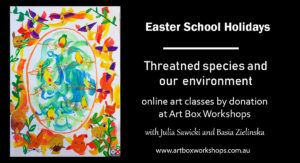 Online art classes by donation