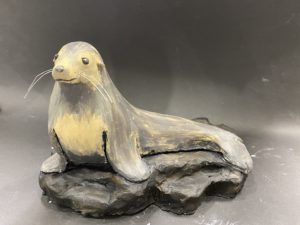 sealion sculpture