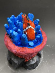 Sculpture of Clown fish