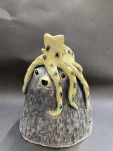 Sealion Octopus sculpture