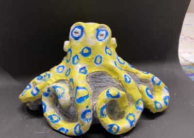 Octopus sculpture