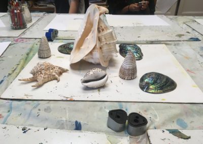 Seashells at art box Workshops