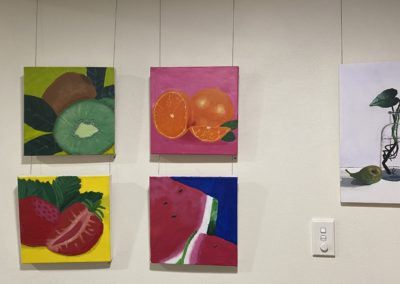 still life paintings created at art box workshops