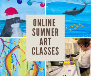 online summer art classes