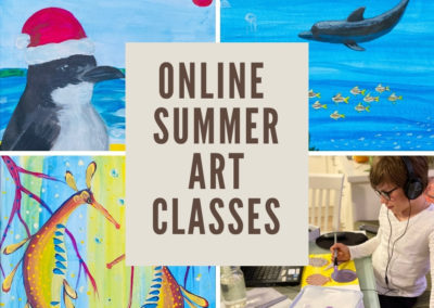 online summer art classes