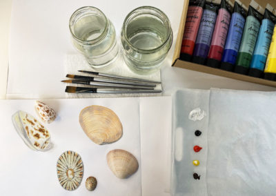 seashell painting