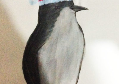 Virtual gallery, Little penguin painting