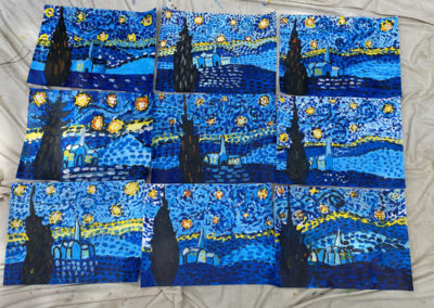 Virtual Gallery summer school holidays artworks art Art Box Workshops