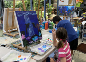 Virtual Gallery summer school holidays artworks art Art Box Workshops