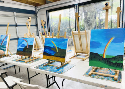 Virtual Gallery summer school holidays art Art Box Workshops