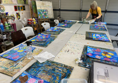 Virtual Gallery summer school holidays artworks art Art Box Workshops
