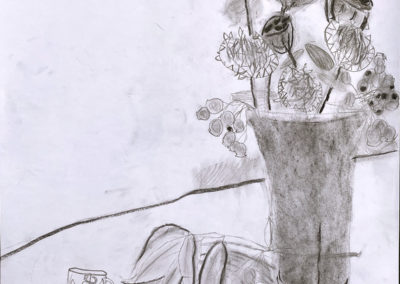 students drawing at Art Box Workshops