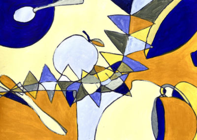 painting by a student at Art box Workshops