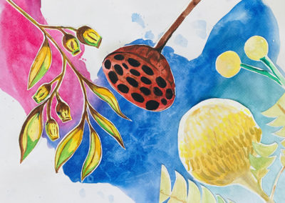 painting by a student at Art box Workshops