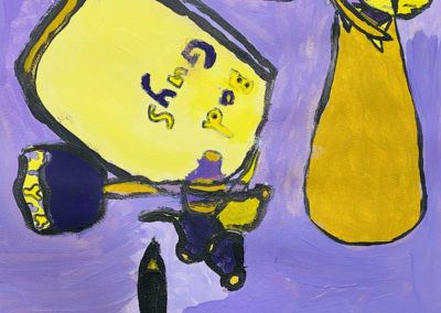 painting by a student at Art box Workshops