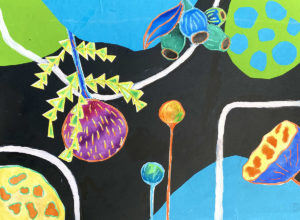 painting by a student at Art box Workshops