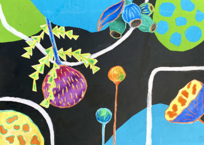 painting by a student at Art box Workshops