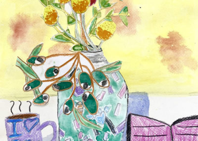 students painting from Art Box Workshops