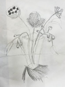 students drawing at Art Box Workshops