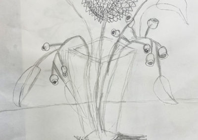 students drawing at Art Box Workshops