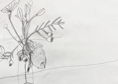 students drawing at Art Box Workshops