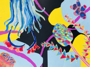 painting by a student at Art Box Workshops