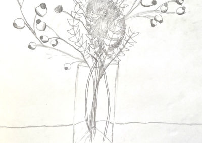 students drawing at Art Box Workshops