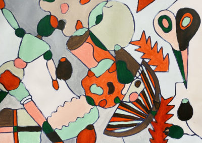 painting by a student at Art box Workshops