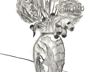 students drawing at Art Box Workshops