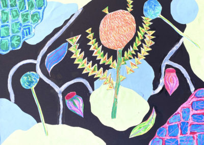 painting by a student at Art box Workshops