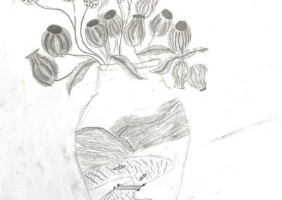 Students drawing at Art Box Workshops