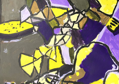 painting by a student at Art box Workshops