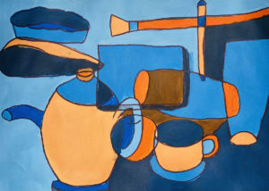 painting by a student at Art box Workshops