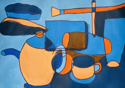 painting by a student at Art box Workshops