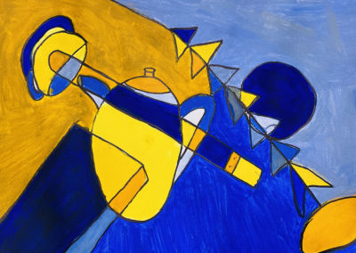 painting by a student at Art box Workshops