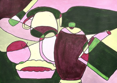 painting by a student at Art box Workshops