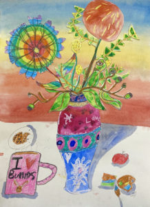 students artwork from Art Box Workshops