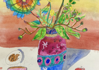 students artwork from Art Box Workshops