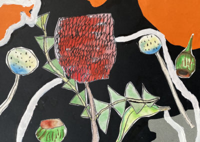 painting by a student at Art Box Workshops