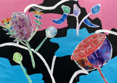 painting by a student at Art box Workshops